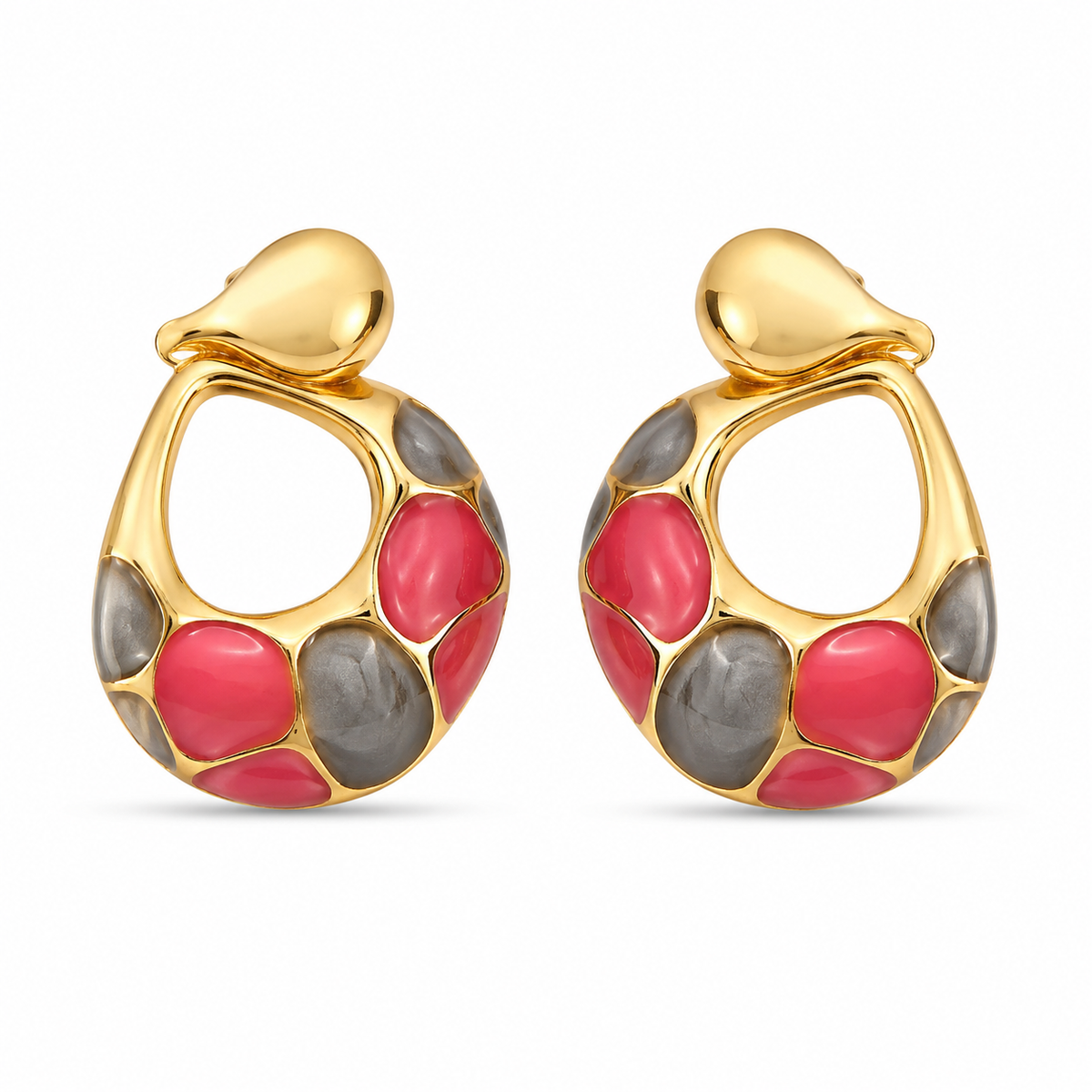 Mosaic Hoops
